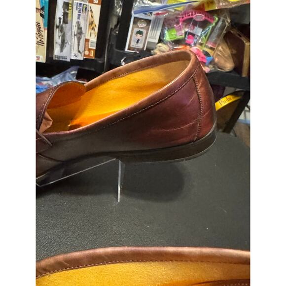 Magnanni Loafers Cognac Men’s 11 17533 Made in Spain.